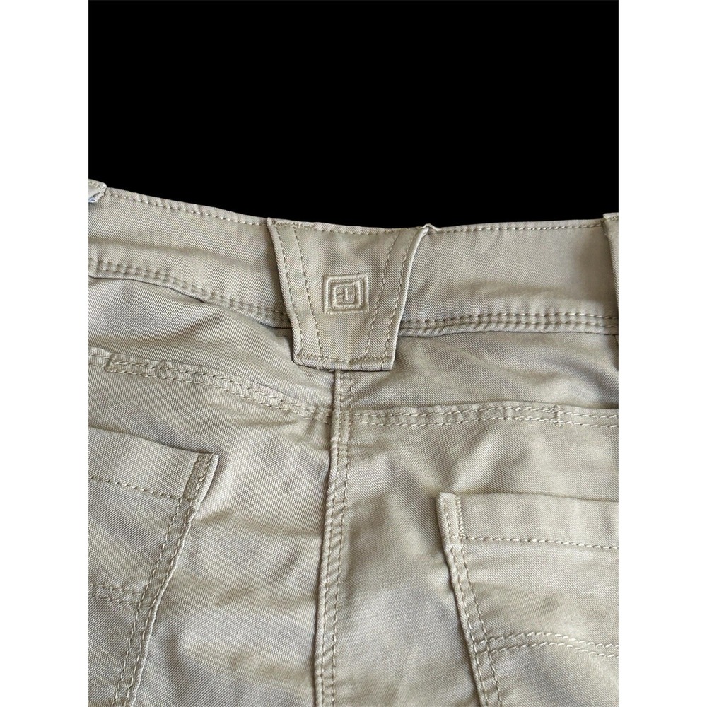 5.11 Tactical Apex Cargo Pants Khaki Stretch Canvas Utility Pants 8 Regular - Picture 7 of 10